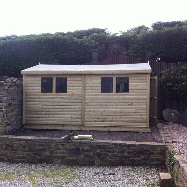 16 x 10 Heavy Duty Shed Apex Roof
